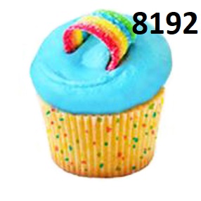 Rainbow Cupcake 2048